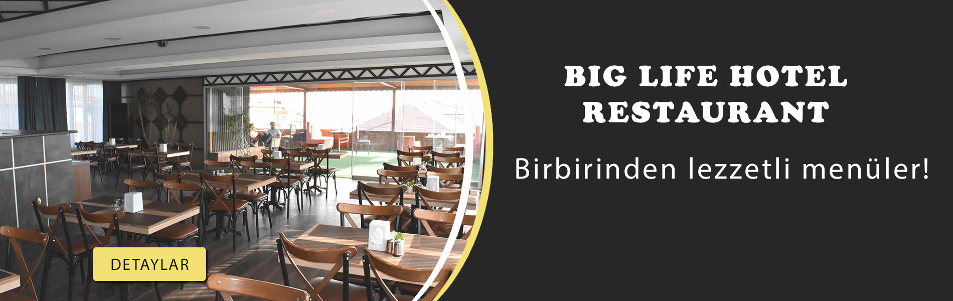 Big Life Hotel - Restaurant ve Kafe